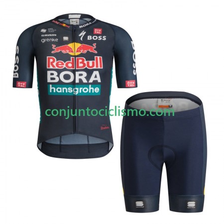 Conjunto Maillot + Culotte Corto Bora-Hansgrohe 2024